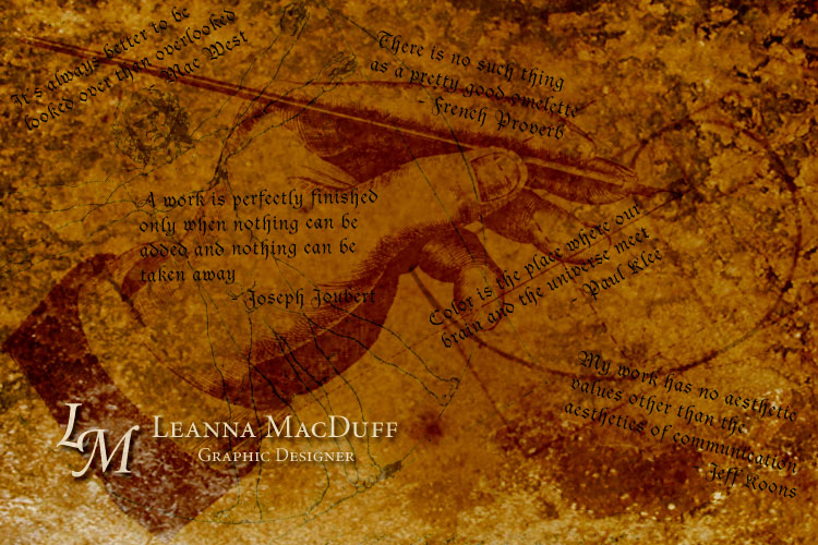 Leanna MacDuff - Graphic Designer - Enter Site